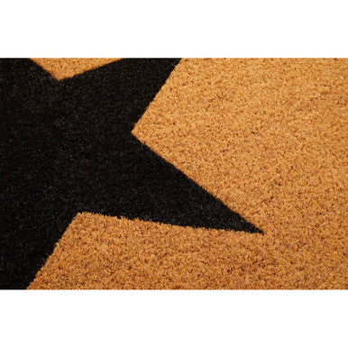 Filta Big Black Star Extra Large Doormat