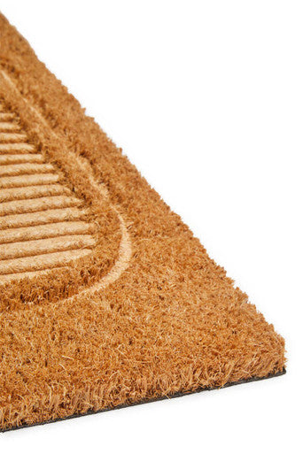 Filta Hello Embossed Coir Doormat