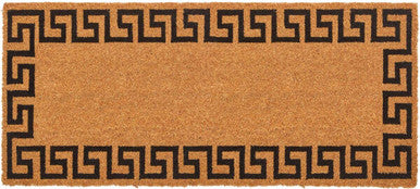 Filta Greek Key Coir Doormat - image 1