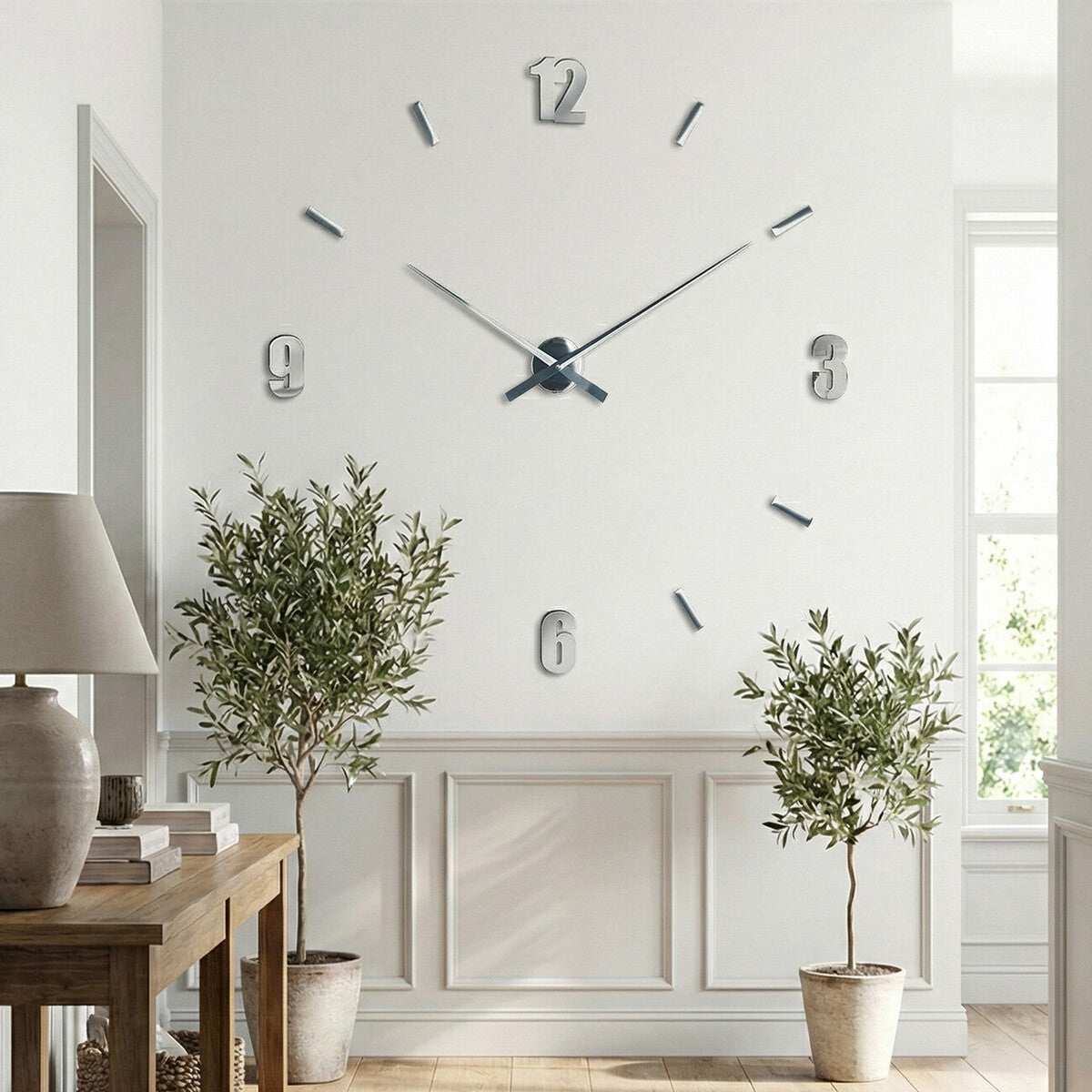 Verdian DIY Mirrored Wall Clock