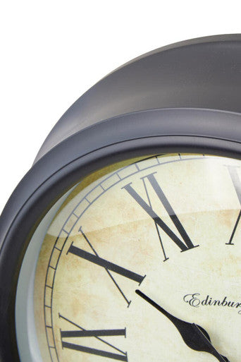 Robello Black Lined Rim Wall Clock - image 8