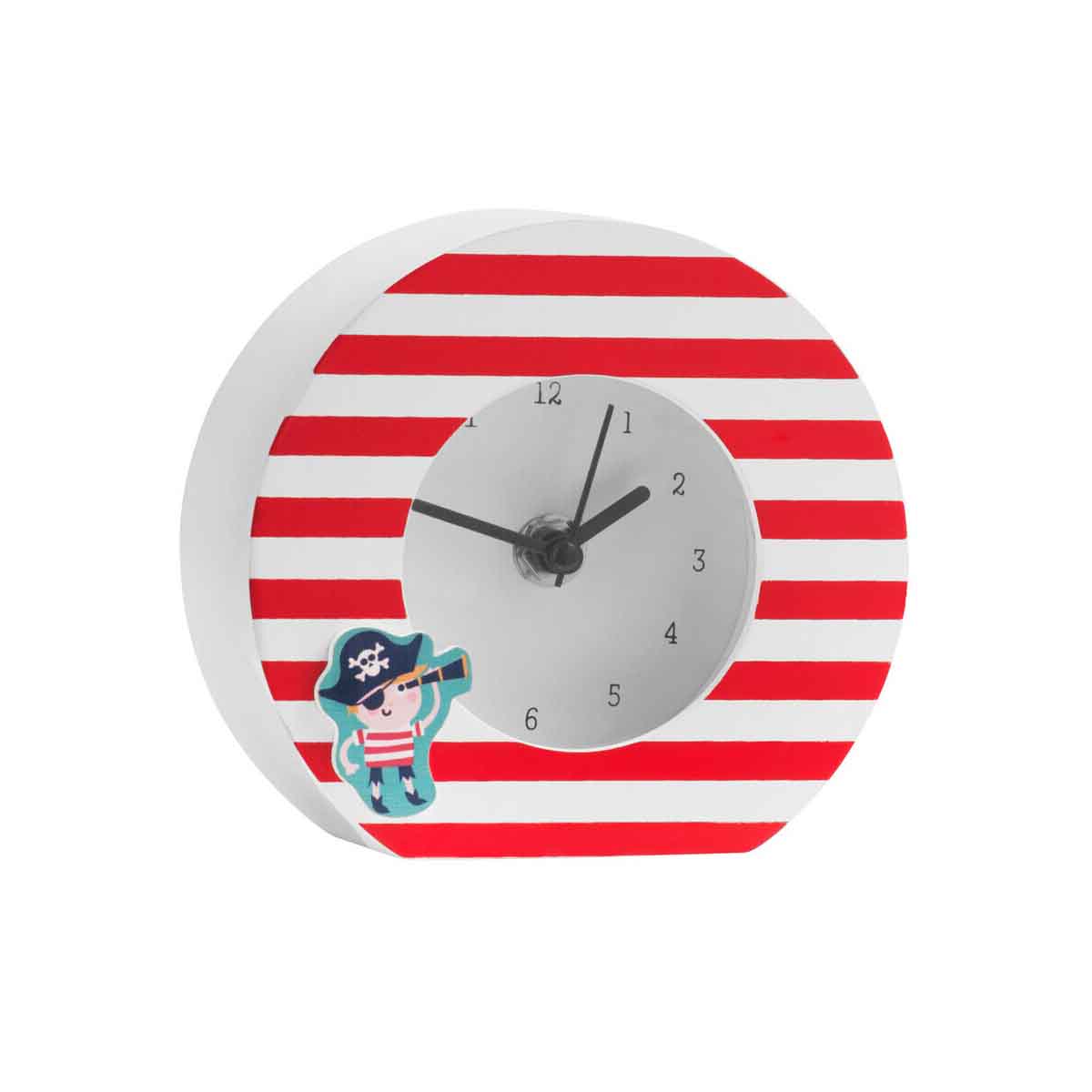 Pirate Table Clock