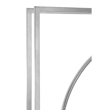 Trinity Silver Finish Wall Clock