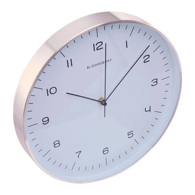 Elko Round Copper Finish Wall Clock - image 3
