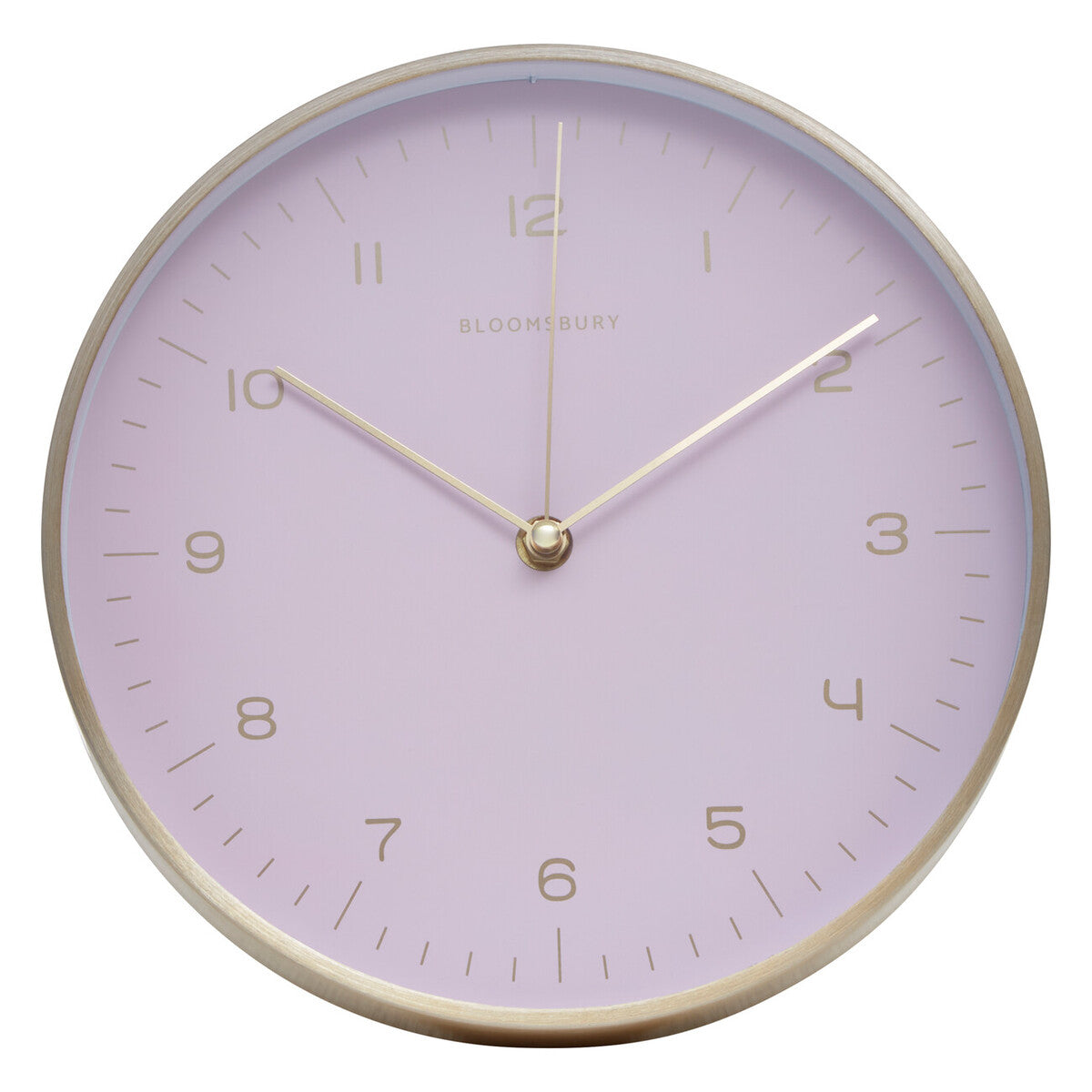 Elko Gold And Pink Finish Wall Clock - image 1