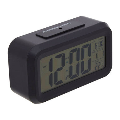 Camran Black Lcd Digital Clock