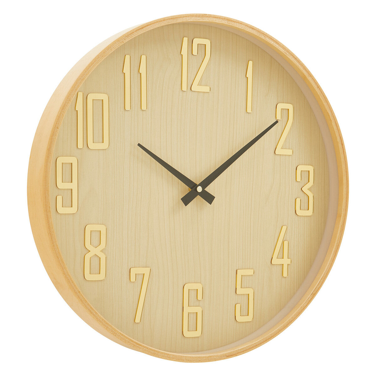 Vitus 40cm Dia Natural Wall Clock