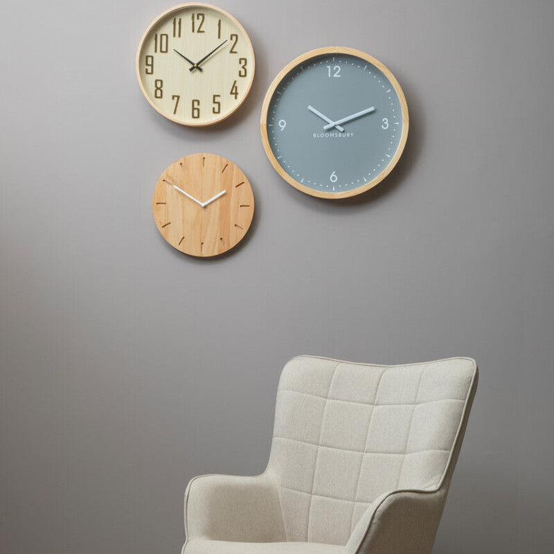 Vitus 40cm Dia Natural Wall Clock