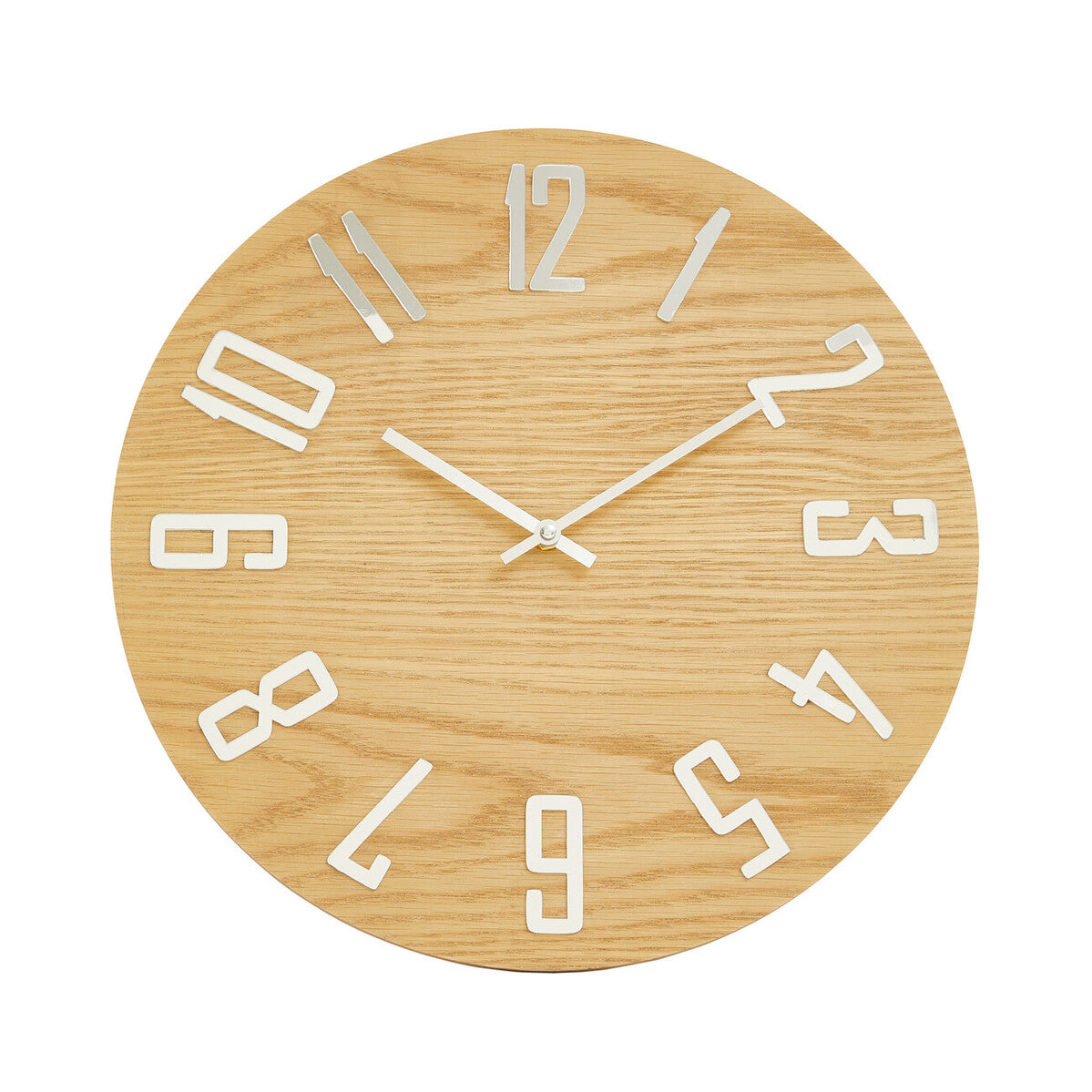 Vitus Natural Wood Effect Wall Clock
