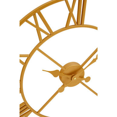 Vitus Gold Finish Wall Clock