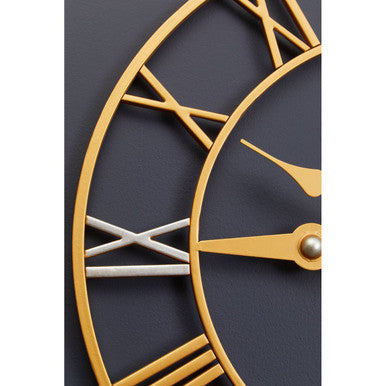 Vitus Gold And Silver Wall Clock