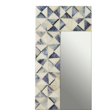 Bowerbird 4 X 6 Blue Ivory Diamond Frame