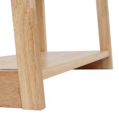 Heva 5 Tier Box Frame Tropical Hevea Wood Shelf Unit