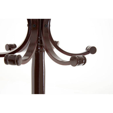 Kennedy Mahogany Finish Coat Stand