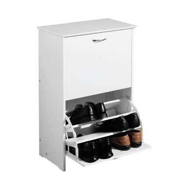 Ryan White Finish Shoe Storage Cupboard - image 3