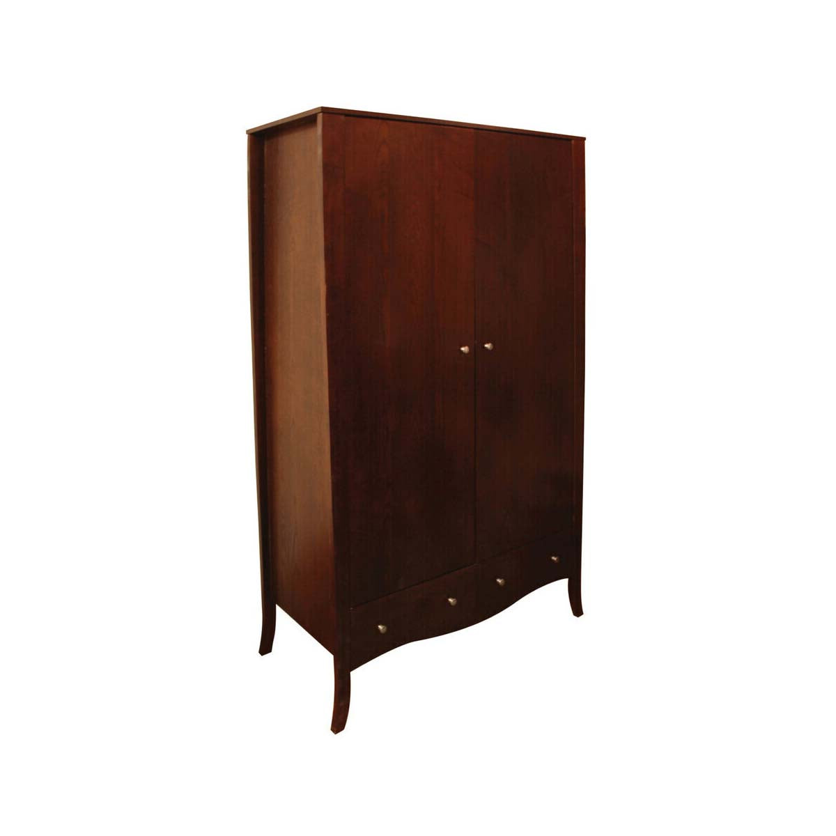 Victoria Cherry Double Wardrobe