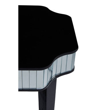 Clavier Black and Mirror Side Table - image 6