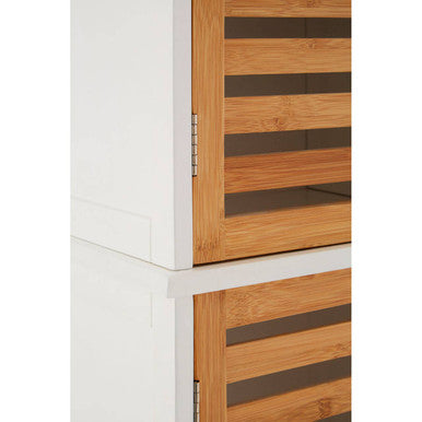 Verdon 2 Single 4 Inner Shelves Standing Cabinet