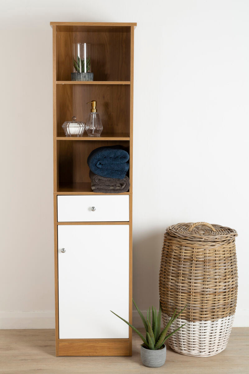 Vida Oak Effect Floor Standing Cabinet
