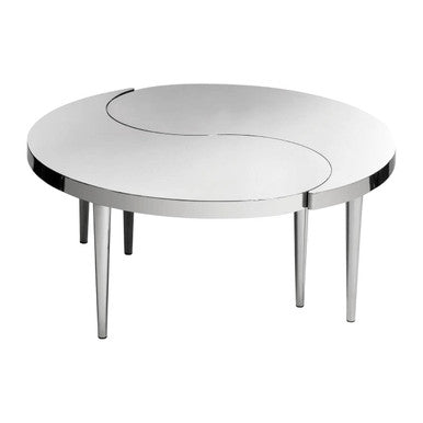 Lure Yin-Yang Stainless Steel Coffee Table - image 2