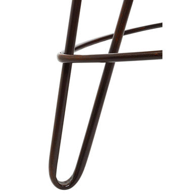 Artisan Cream Metal Bar Table