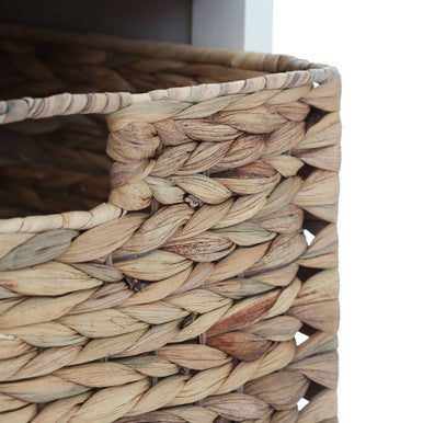 Vermont Ivory 2 Drawer 4 Baskets Cabinet