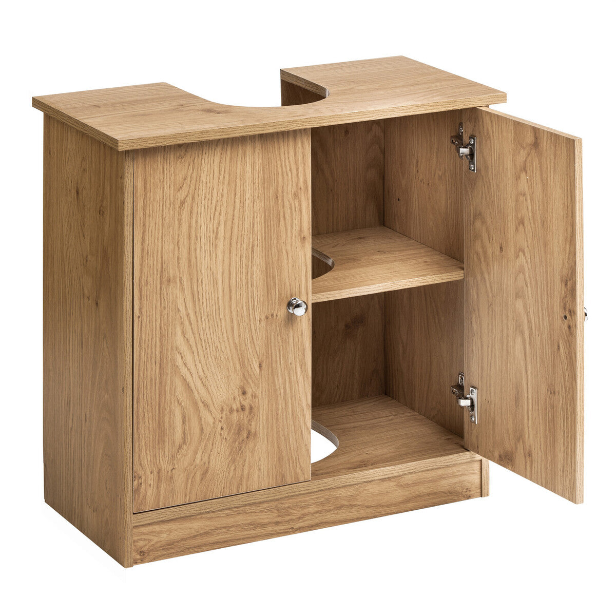 Portland Oak Veneer Under Sink Cabinet - image 3