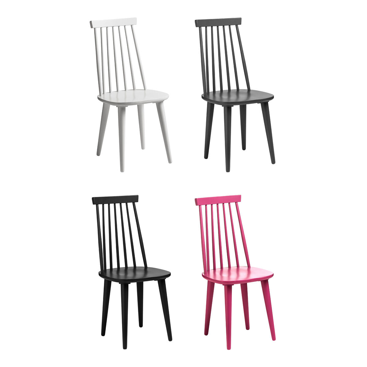 Vermont Raspberry Wood Herning Chair