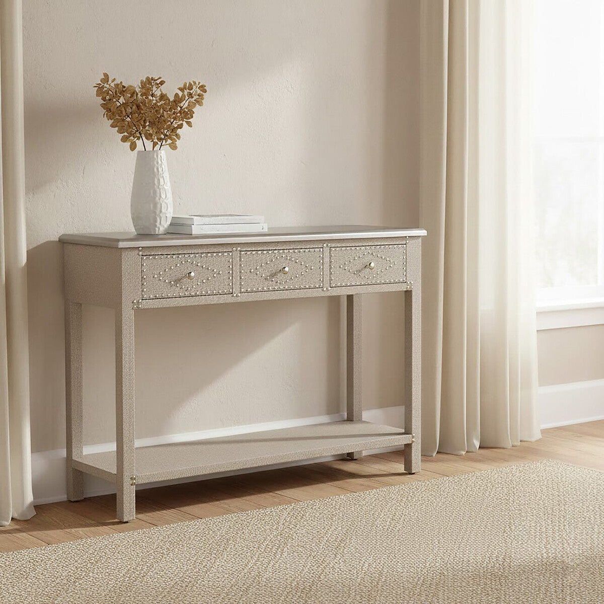 Manhattan 3 Drawer Console Table