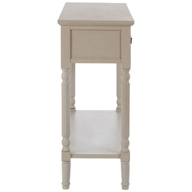 Heritage 3 Drawer Grey Putty Console Table