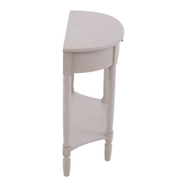 Heritage Grey Putty One Drawer Console Table