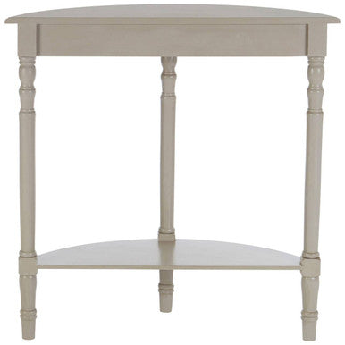 Heritage Grey Putty Pine Wood Console Table