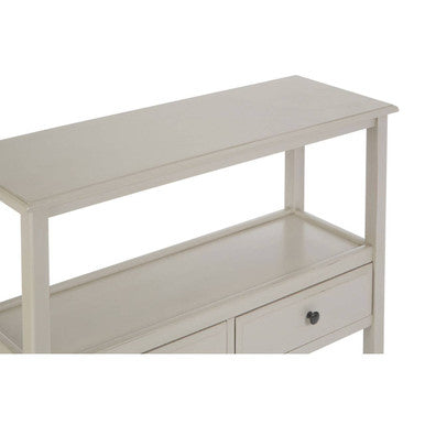 Heritage 2 Drawers Grey Console Table
