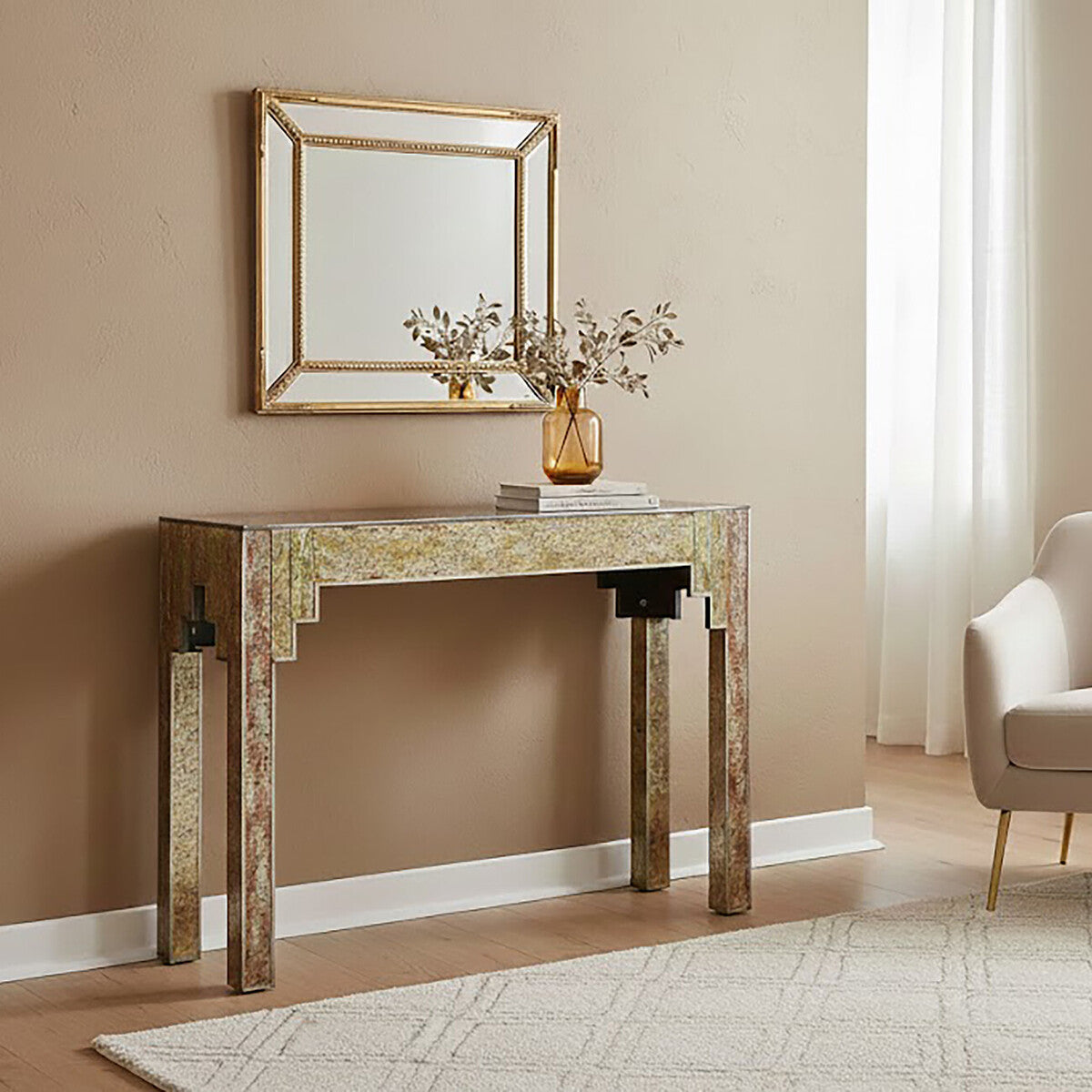 Deco Antique Console Table