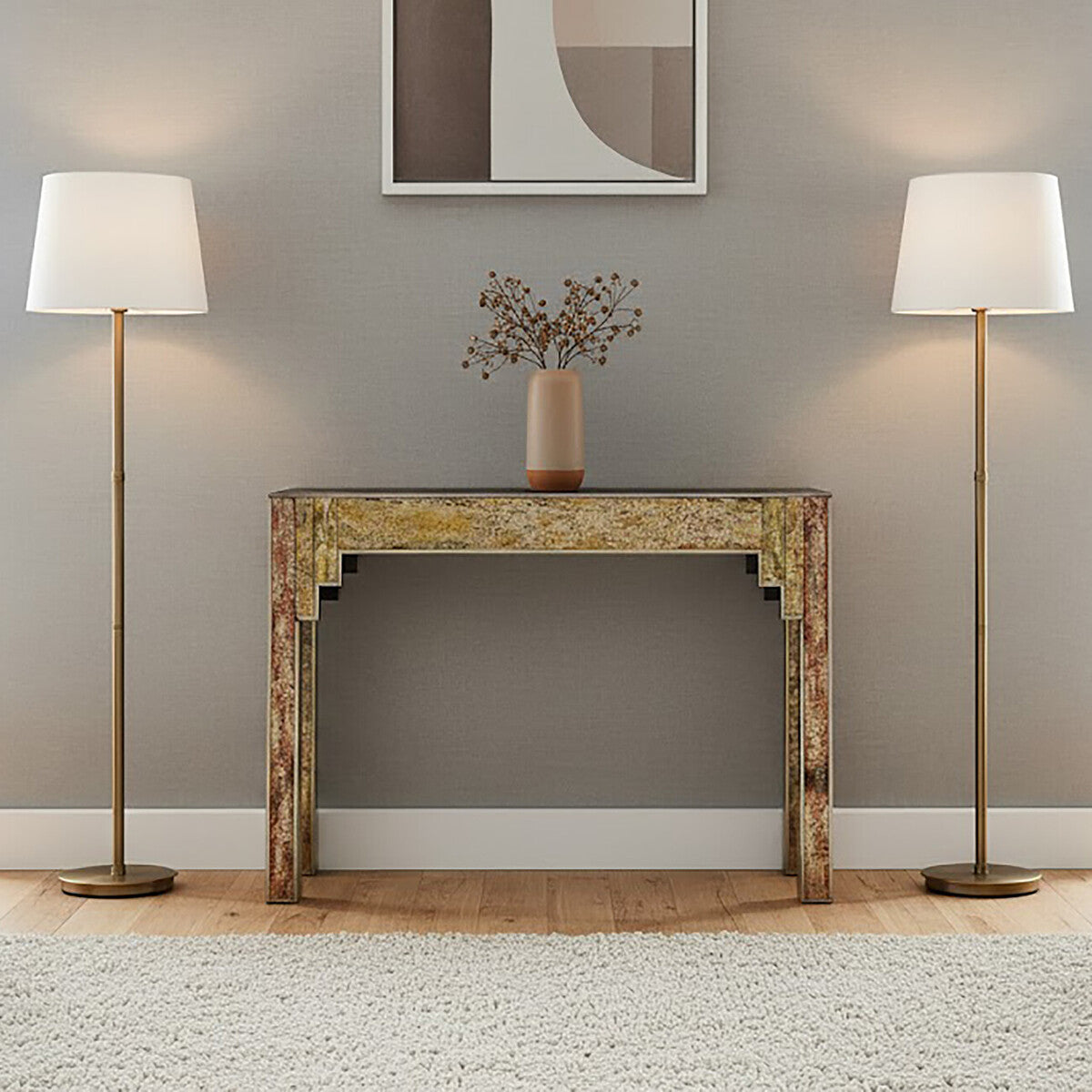 Deco Antique Console Table