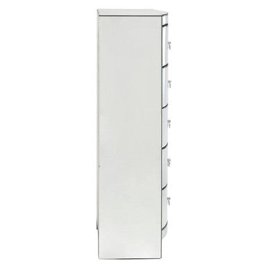 Verona Curved Tall Boy Drawers