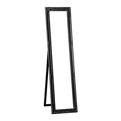Two black rectangular frames on a white background