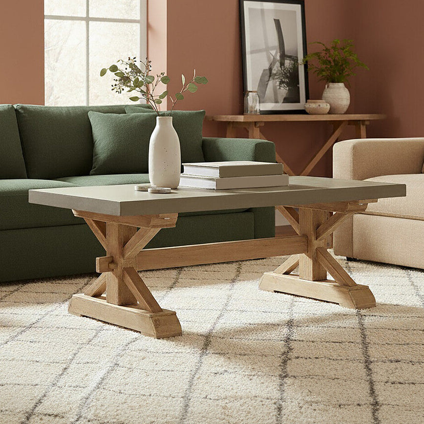 Pompeii Wooden Coffee Table - image 1