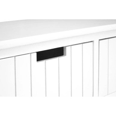 New England White Mdf 6 Drawers Chest