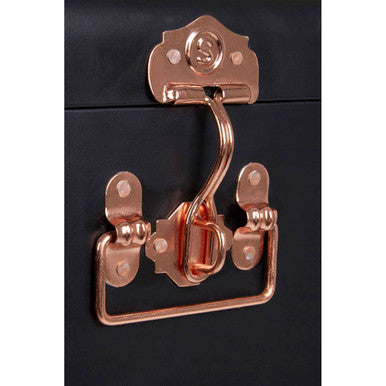 Parley Set Of Two Black Storage Trunks