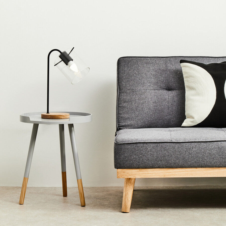 Viborg Grey Small Round Side Table