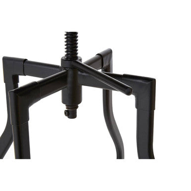 New Foundry Black Metal Bar Stool
