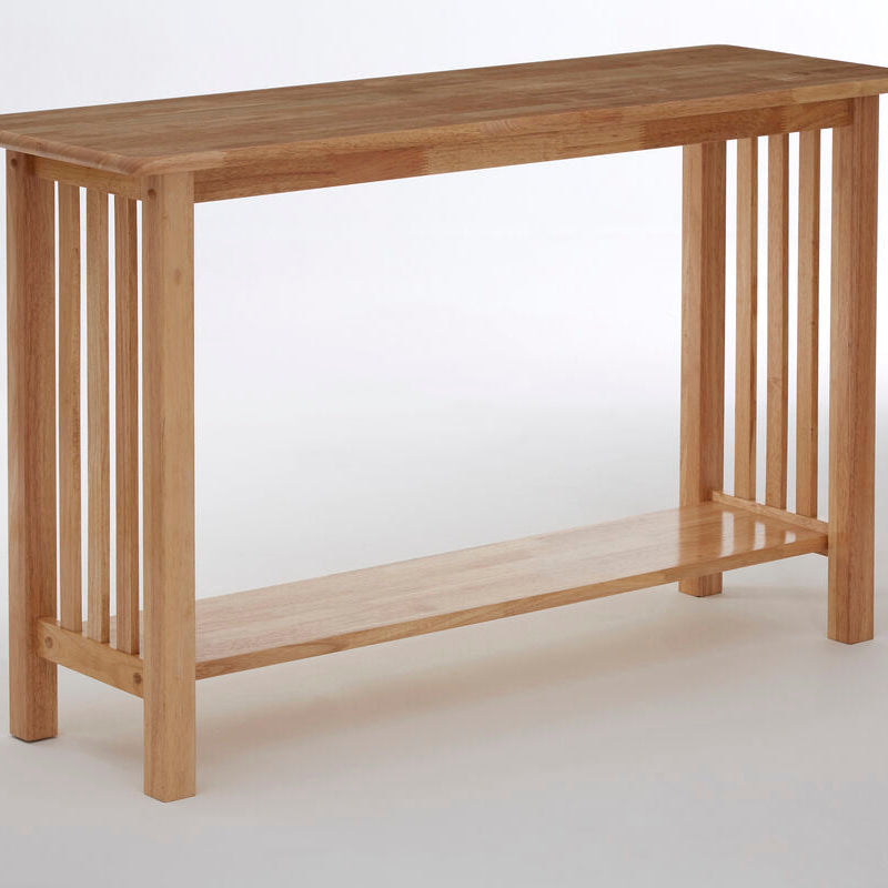 Selby Natural Rectangular Console Table