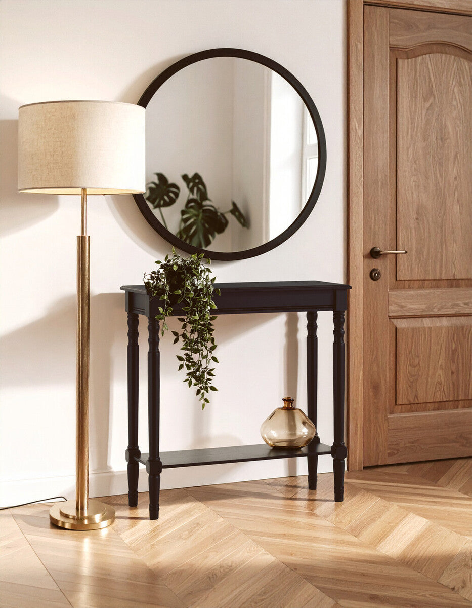 Heritage Black Console Table