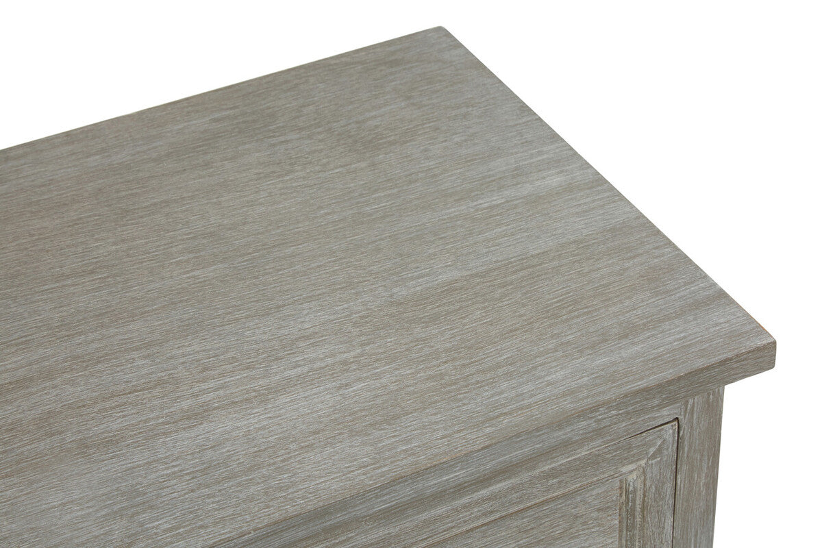 Grey Wash Lattice Two Door Sideboard | Heritage
