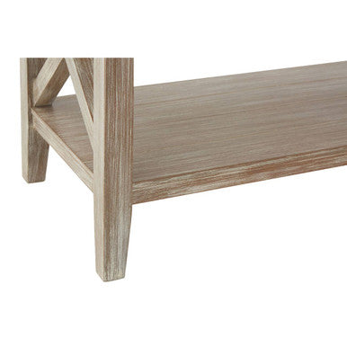 Heritage Natural Wash 3 Shelf Bookcase