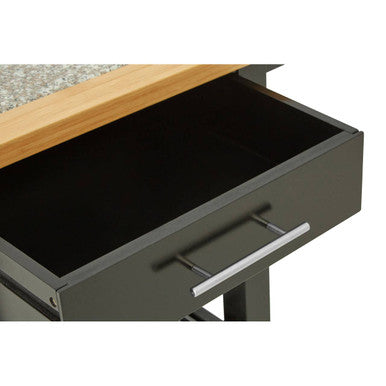Harlow Glenn Kitchen Trolley with Granite Top
