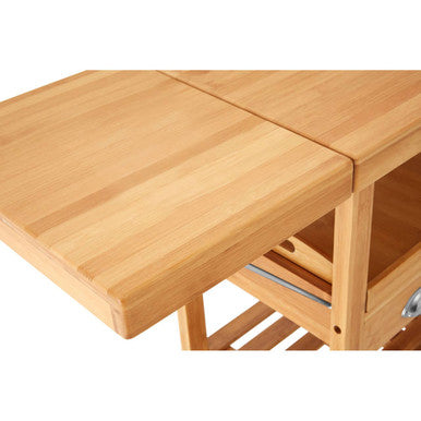 Harlow Bamboo Kitchen Trolley