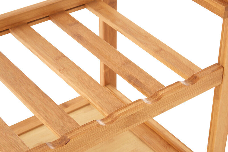Harlow Bamboo One Drawer Kitchen Trolley