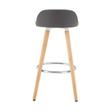 Normann Grey Bar Stool